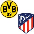 Dortmund - Atletico de Madrid Logo