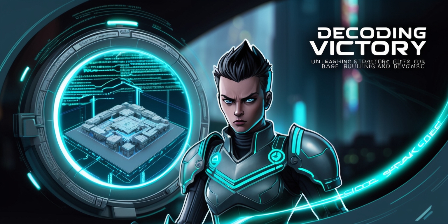 Decoding Victory: Unleashing Strategic Codes for Base Building and Defense