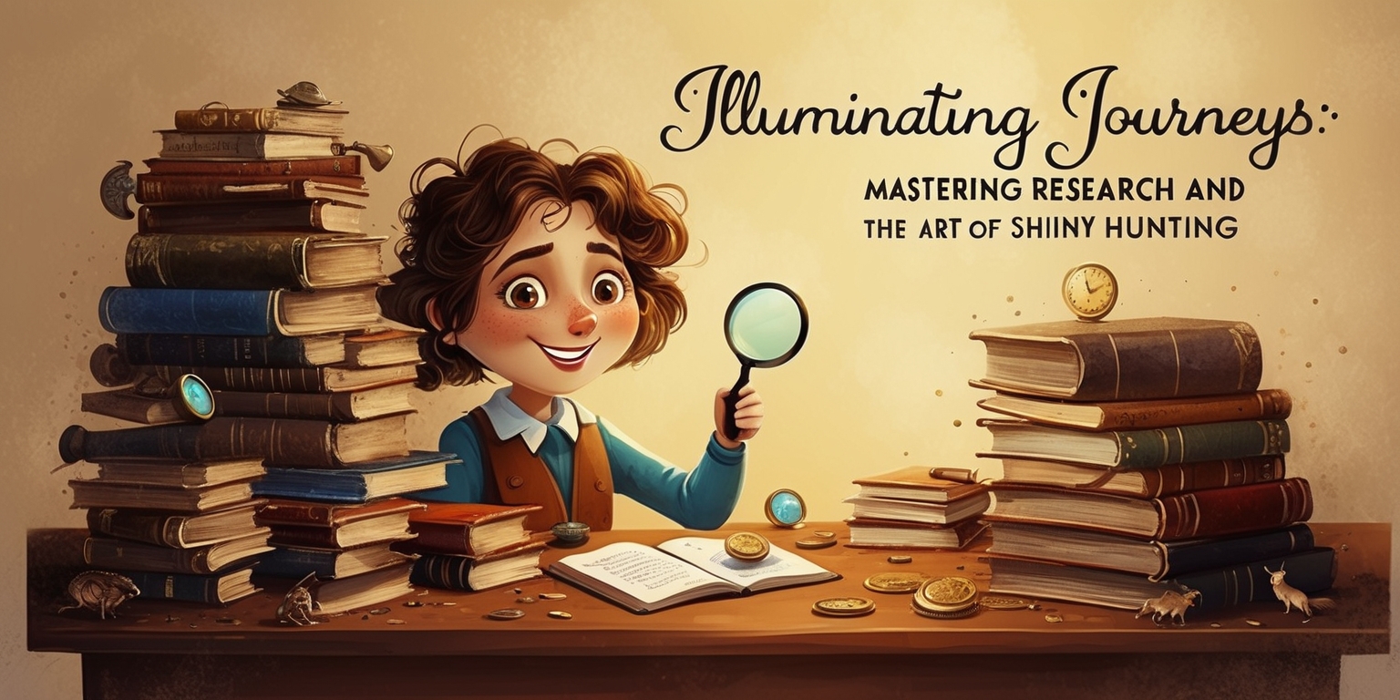 Illuminating Journeys: Mastering Research and the Art of Shiny Hunting