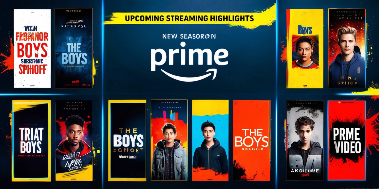Upcoming Streaming Highlights: New Season Teasers and The Boys Spinoff Debut on Prime Video